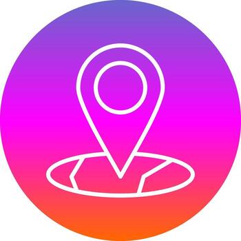Map pointer Vector Icon Design