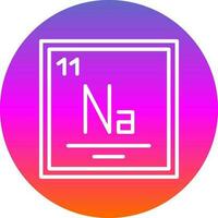 Sodium Vector Icon Design