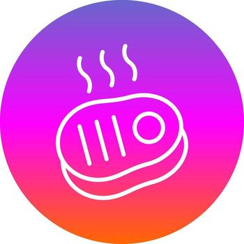 Meat Vector Icon Design
