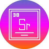 Strontium Vector Icon Design