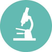 Microscope icon vector illustration. Perfect for sign or symbol of science education.