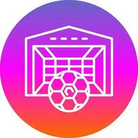 Goal Vector Icon Design