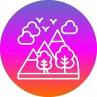 Alps Vector Icon Design