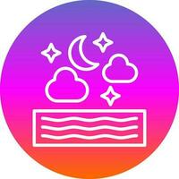 Night Vector Icon Design