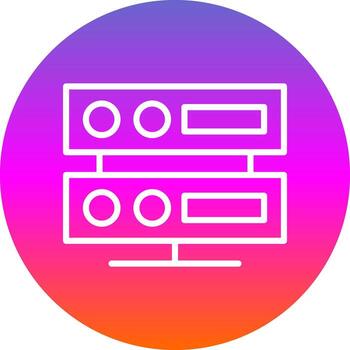 Server Vector Icon Design