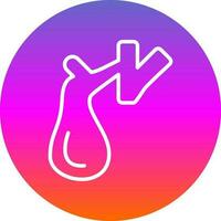 Gallbladder Vector Icon Design