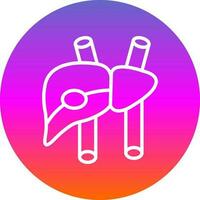 Liver Vector Icon Design