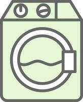 Washer machine Vector Icon Design