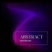 Abstract background dark bright design template pink violet color on black vector