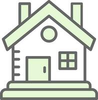 Cabin Vector Icon Design