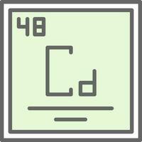 Cadmium Vector Icon Design