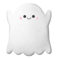 söt vit halloween spöke png