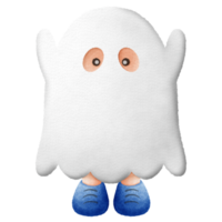 carino bianca fantasma Halloween costume png