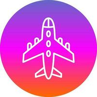 Plane Vector Icon Design