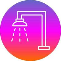 Shower Vector Icon Design