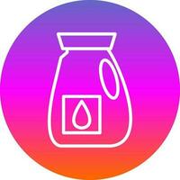 Laundry detergent Vector Icon Design