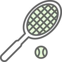 diseño de icono de vector de tenis