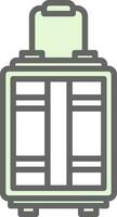 Luggage Vector Icon Design