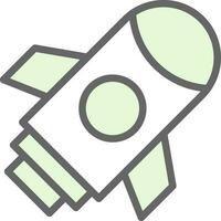 Rocket Vector Icon Design