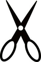 Isolated scissor in flat style. vector