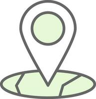 Map pointer Vector Icon Design