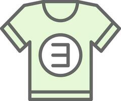 Tshirt Vector Icon Design