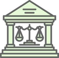 Supreme court Vector Icon Design