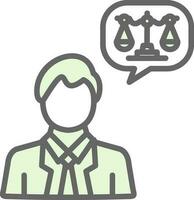 Legal advice Vector Icon Design