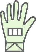 Glove Vector Icon Design