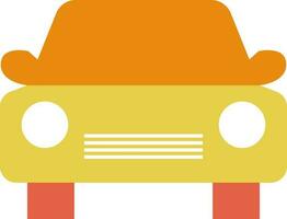 Isolated icon of colorful Car. vector