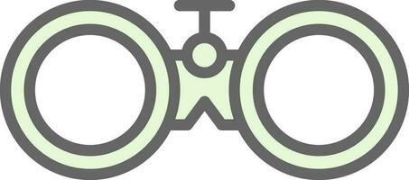 Binoculars Vector Icon Design