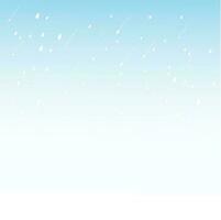 White color rain drops illustration. vector