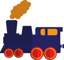 Illustration of a train icon. vector