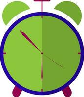 verde y rosado alarma mirar. vector