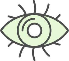 diseño de icono de vector de ojo