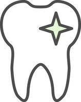 diseño de icono de vector de dientes