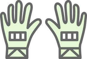 Gloves Vector Icon Design