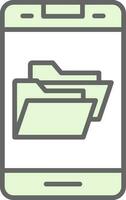 Folders Vector Icon Design