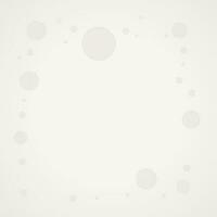 Gray circle on white background. vector