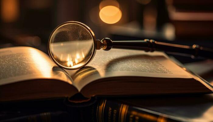 Magnifying Glass Book Stock Photos, Images and Backgrounds for Free