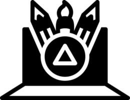 solid icon for graphics vector