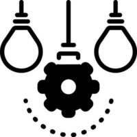 solid icon for differ vector