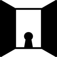 solid icon for openness vector