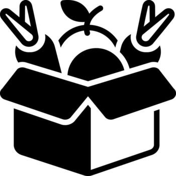 sólido icono para superproduciendo vector