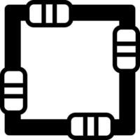 solid icon for support vector