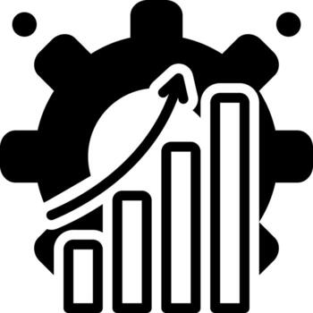 solid icon for efficiently vector