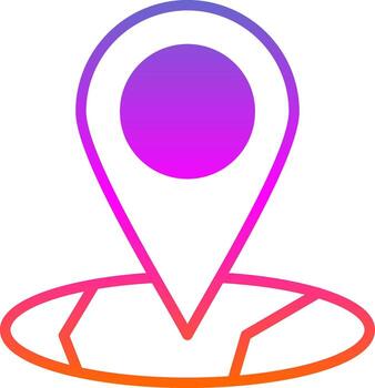 Map pointer Vector Icon Design