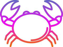 Crab Vector Icon Design