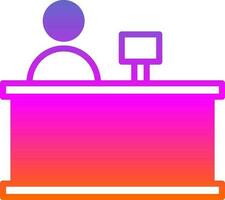 Reception Vector Icon Design