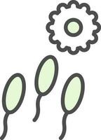 Sperm Vector Icon Design